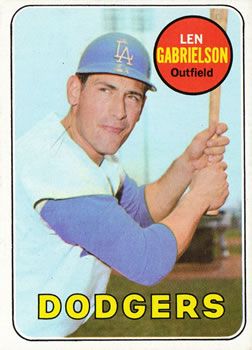 Len Gabrielson 1969 Topps #615 Sports Card