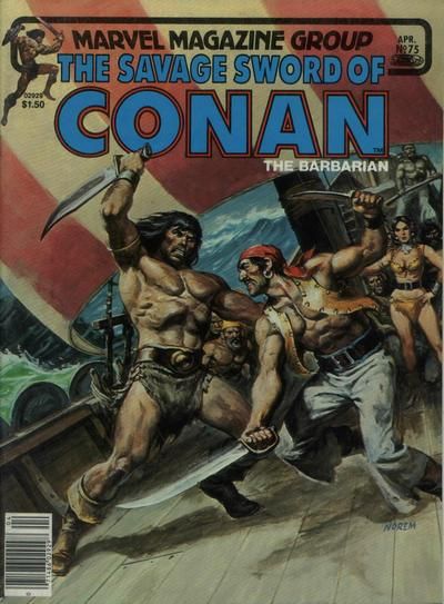 The Savage Sword of Conan #75 Comic