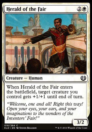 Herald of the Fair (Kaladesh) Trading Card