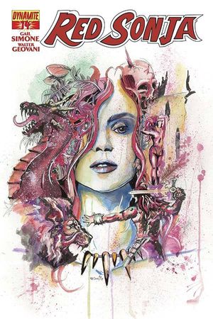 Red Sonja #14 (Matt Brooks Contest Winner Variant Cover)