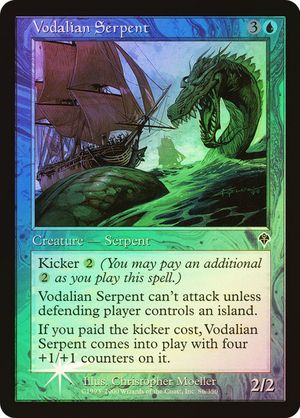 Vodalian Serpent (Invasion - Foil)