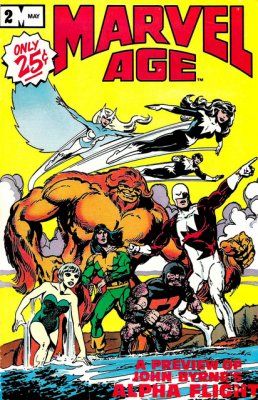 Marvel Age #2 Comic