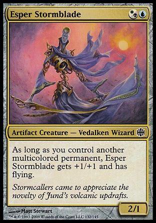 Esper Stormblade (Alara Reborn) Trading Card