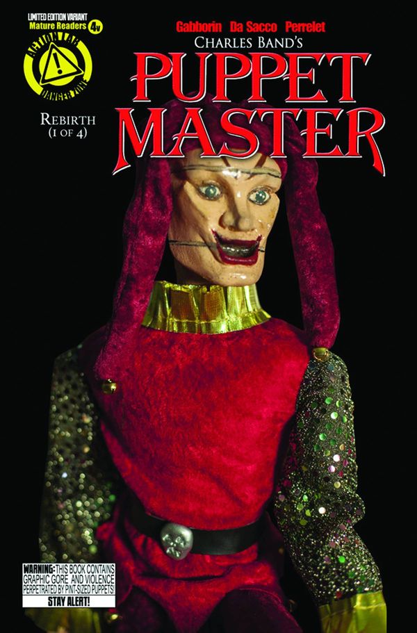 Puppet Master #4 (Jester Photo Variant)