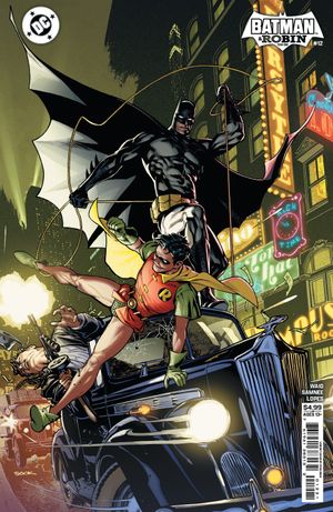 Batman and Robin: Year One #12 (Cvr C Ryan Sook Card Stock Variant)