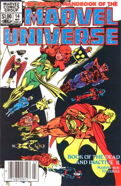 The Official Handbook of the Marvel Universe #14 Comic