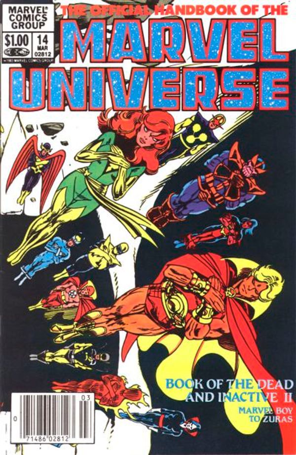 The Official Handbook of the Marvel Universe #14