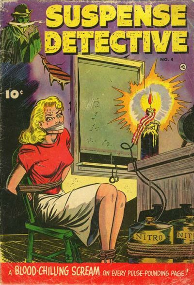 Suspense Detective #4 Comic