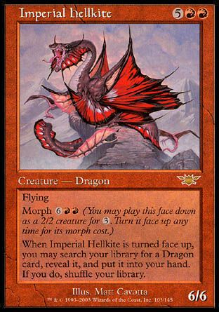 Imperial Hellkite (Legions) Trading Card