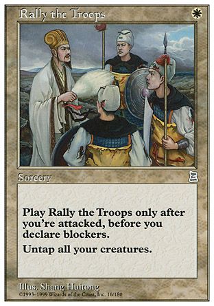 Rally the Troops (Portal Three Kingdoms) Trading Card