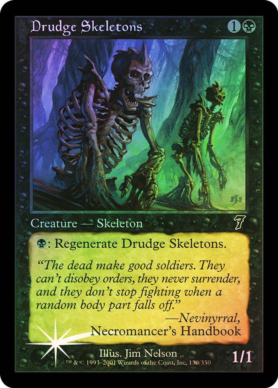 Drudge Skeletons (7th Edition - Foil) Trading Card