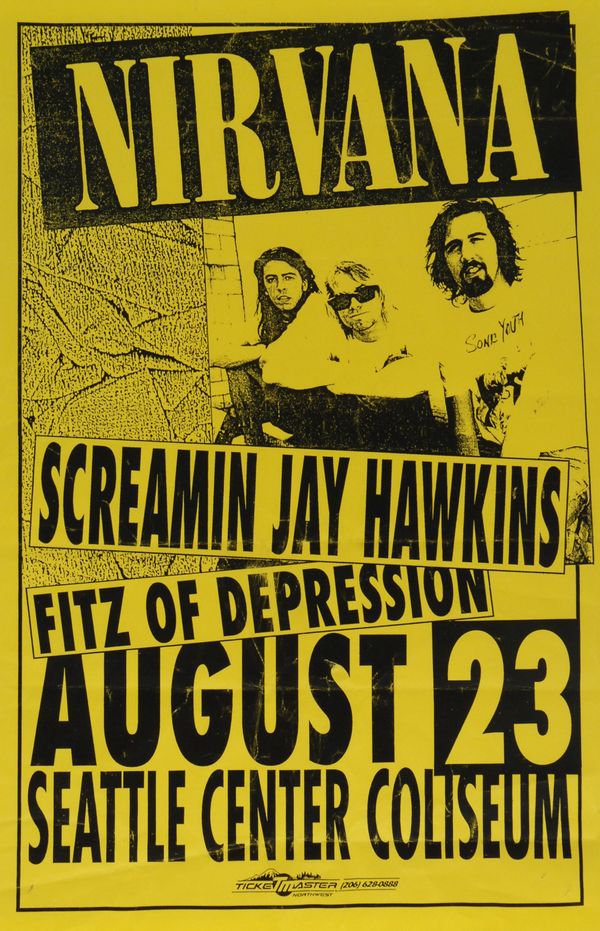 Nirvana Seattle Center Coliseum 1992