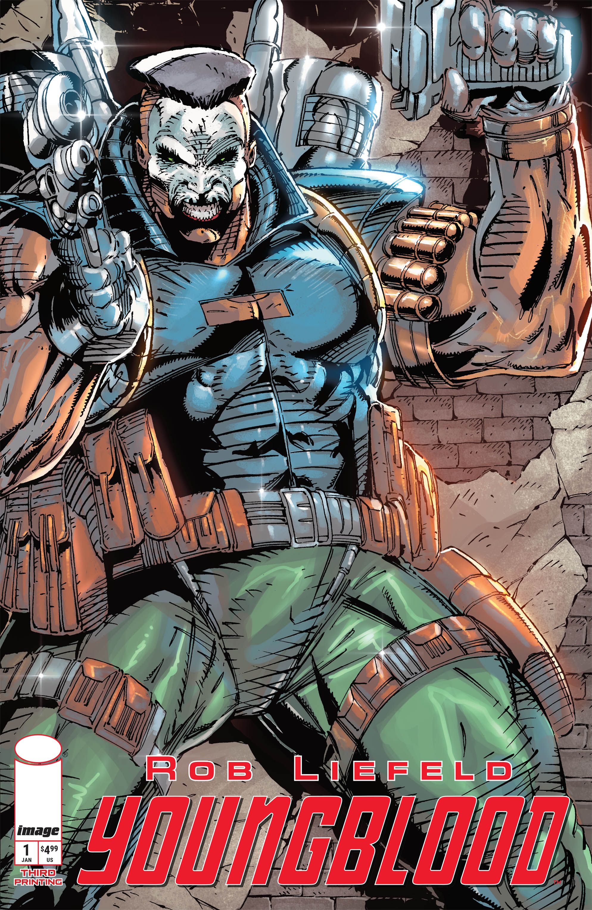 Youngblood #1 (3rd Ptg Cvr B Rob Liefeld Variant) Comic