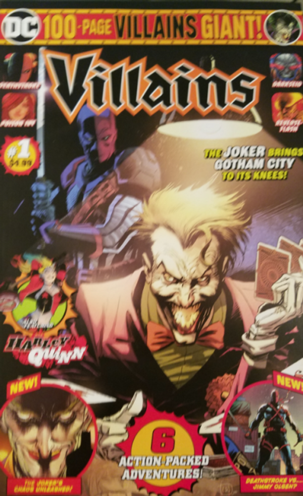 DC Villains Giant #1 (Walmart Edition)