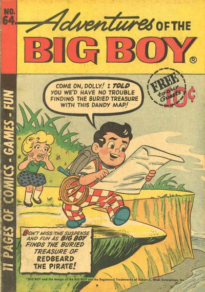 Adventures of Big Boy #64 [West] Comic