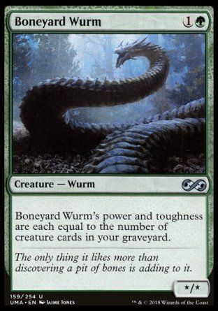 Boneyard Wurm (Ultimate Masters) Trading Card