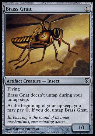 Brass Gnat (Time Spiral) Trading Card