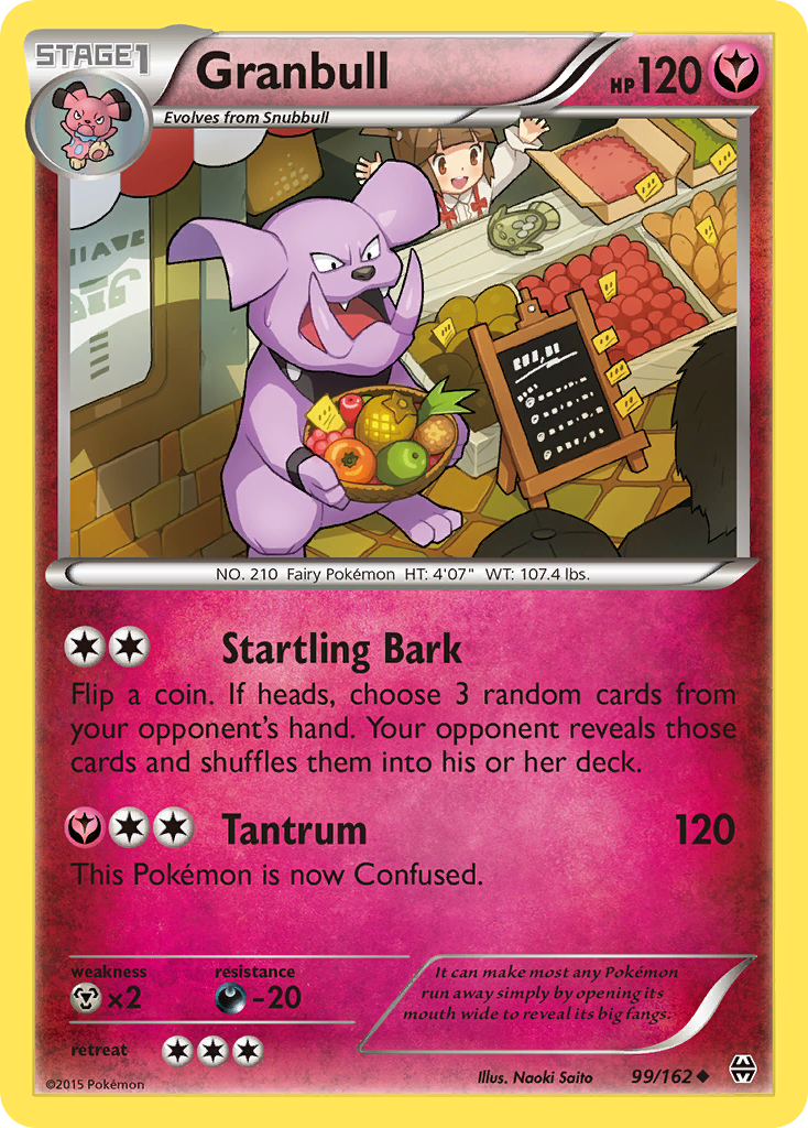 Granbull (99/162) - BREAKthrough Pokémon Card