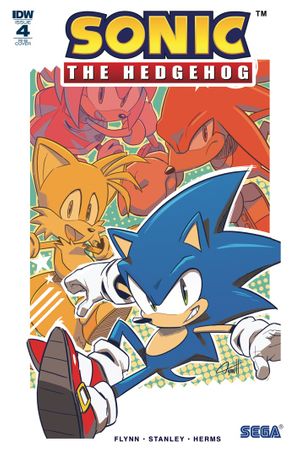 Sonic the Hedgehog #4 (25 Copy Cover)