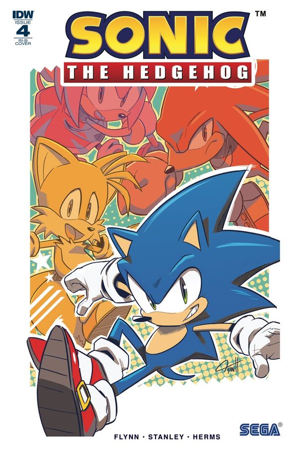 Sonic the Hedgehog #4 (25 Copy Cover)