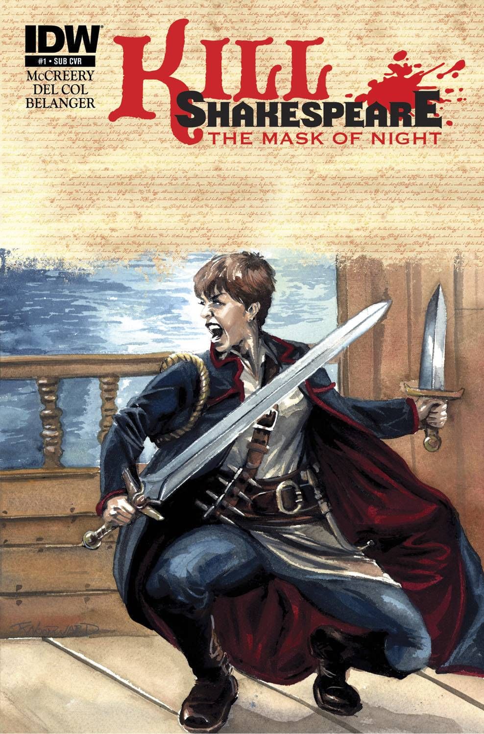 Kill Shakespeare: Mask of Night #1 Comic