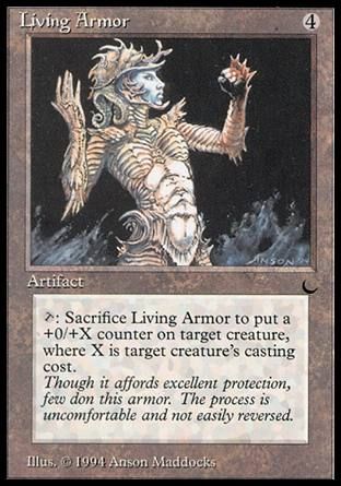 Living Armor (The Dark) Trading Card