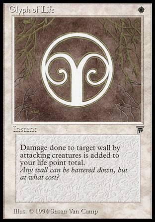 Glyph of Life (Legends) Trading Card