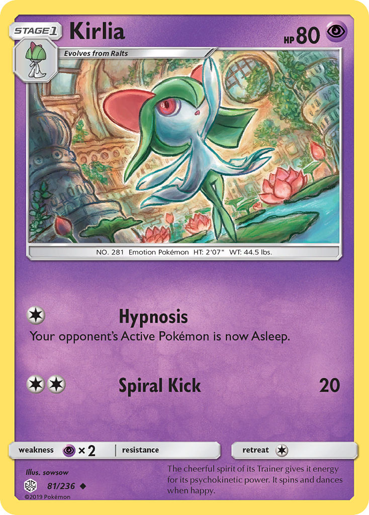 Kirlia (81/236) - Cosmic Eclipse Pokémon Card