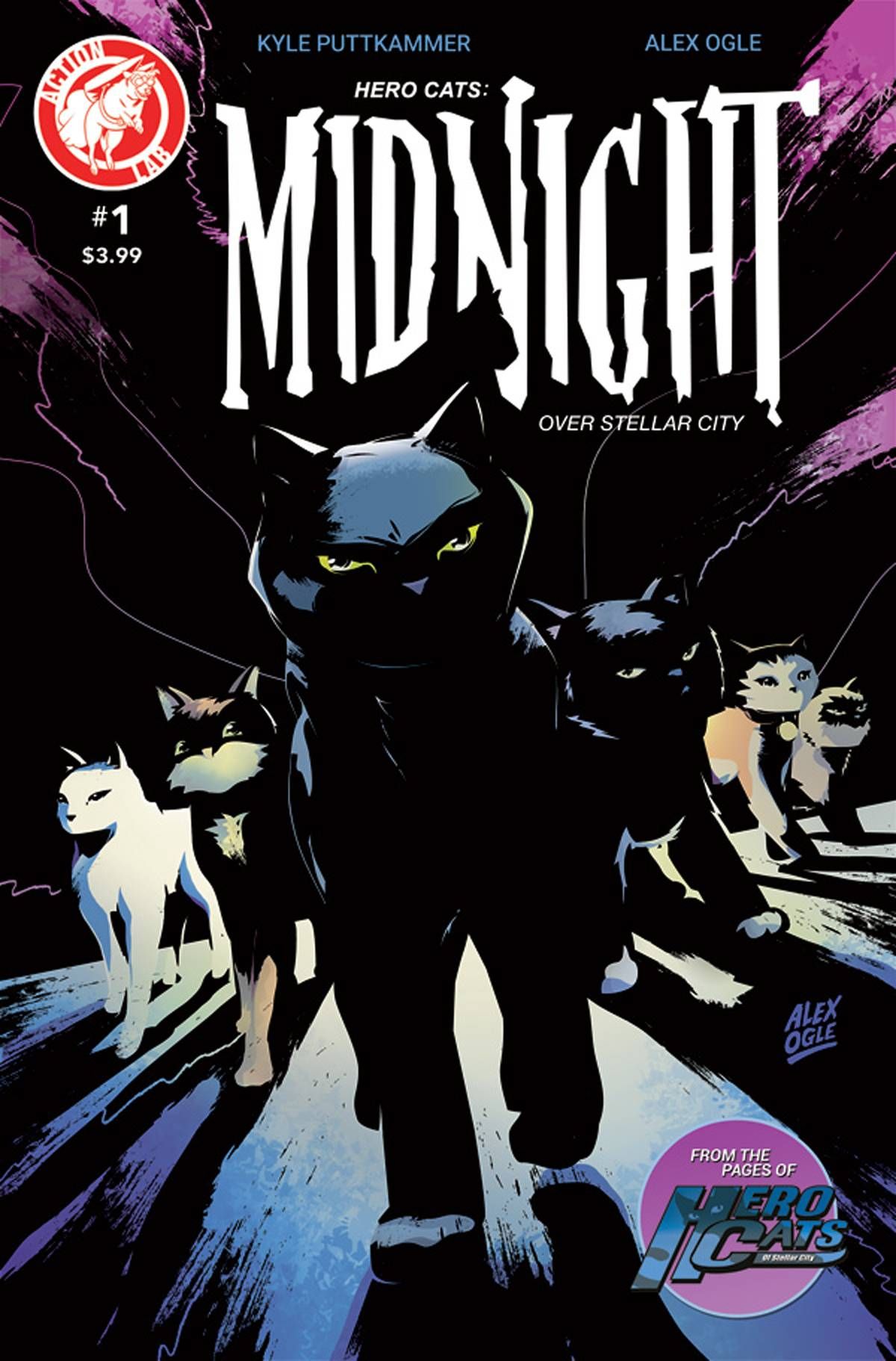 Hero Cats Midnight Over Stellar City #1 Comic
