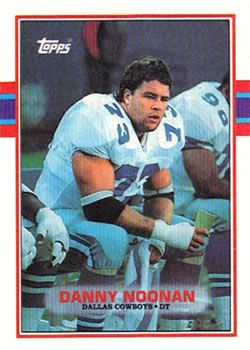 Danny Noonan 1989 Topps #387 Sports Card