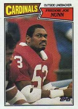 Freddie Joe Nunn 1987 Topps #337 Sports Card