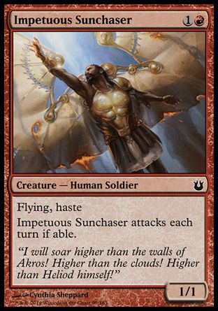 Impetuous Sunchaser (Born of the Gods) Trading Card