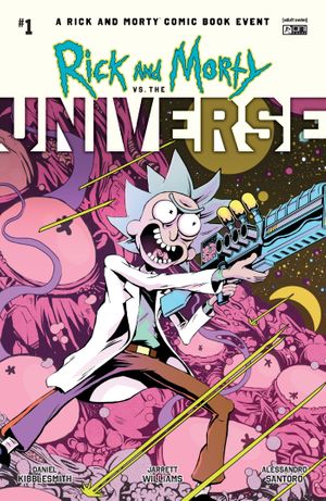 Rick And Morty Vs The Universe #1 (Cvr E Inc 1:10 Flops Interlocking Variant)