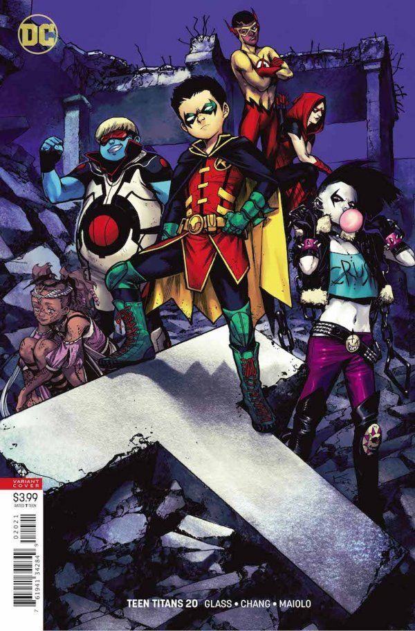 Teen Titans #20 (Garner Variant)