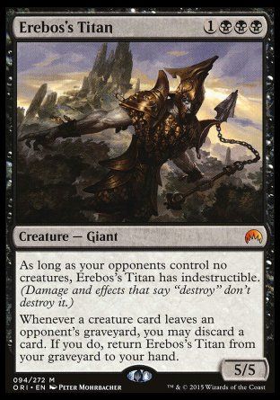 Erebos's Titan (Magic Origins) Trading Card