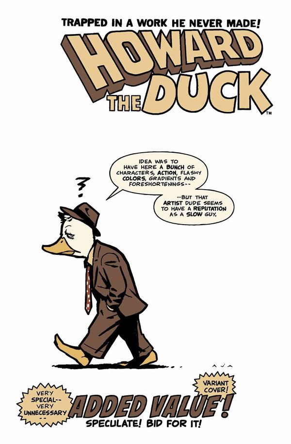 Howard The Duck #1 (Aja Variant)