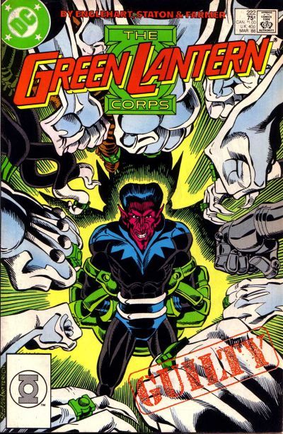 Green Lantern Corps #222 Comic