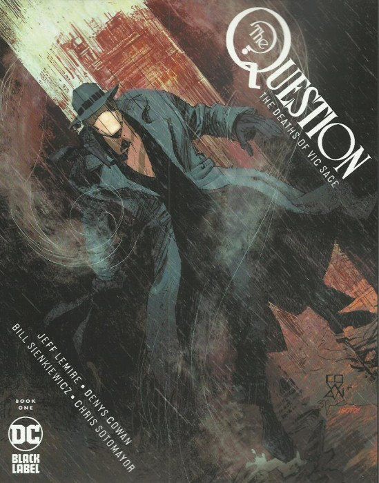 The Question: The Deaths of Vic Sage #1 Comic