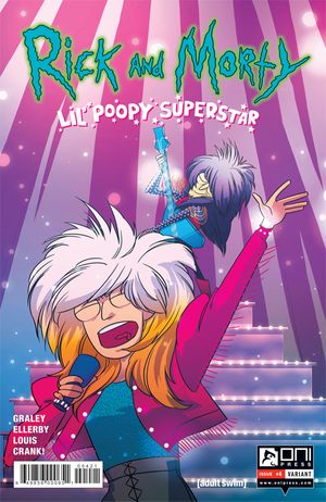 Rick and Morty: Lil' Poopy Superstar #4 (Cover Variant Louis)