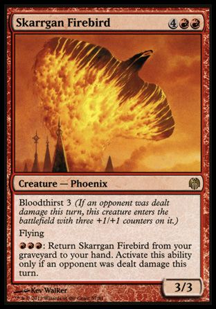 Skarrgan Firebird (Heroes vs. Monsters) Trading Card