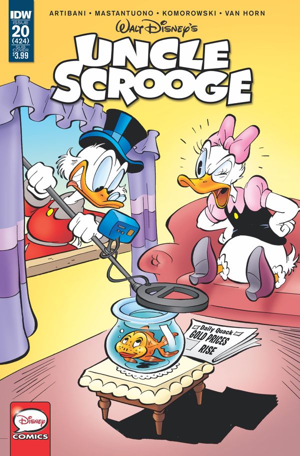 Uncle Scrooge #20 (Subscription Variant)