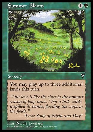 Summer Bloom (Visions) Trading Card