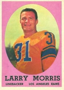 Larry Morris 1958 Topps #50 Sports Card