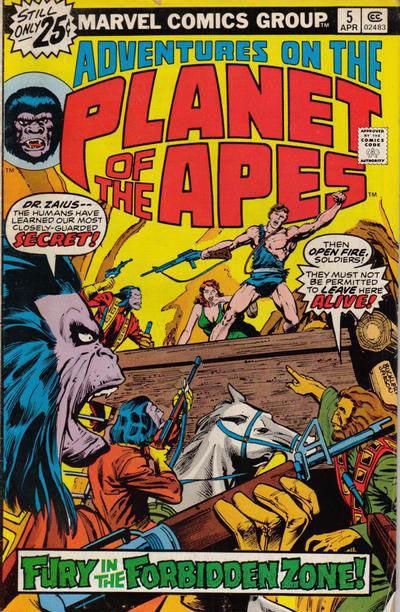 Adventures on the Planet of the Apes #5 Comic