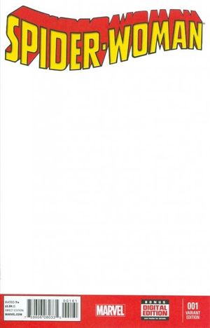 Spider-Woman #1 (Blank Variant)