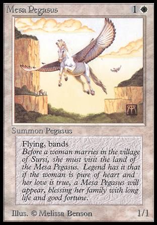 Mesa Pegasus (Beta) Trading Card