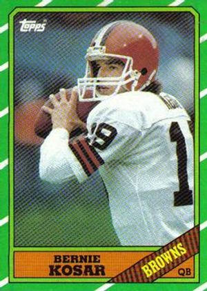 Bernie Kosar 1986 Topps #187