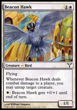 Beacon Hawk (Dissension) Trading Card