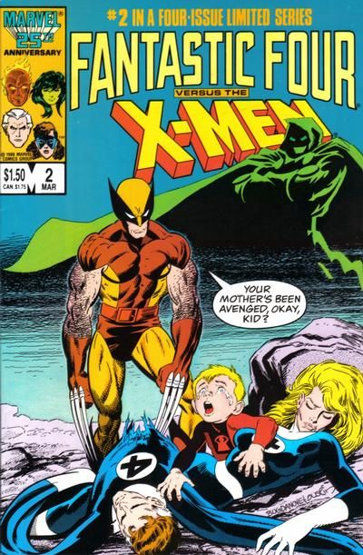 Fantastic Four vs. X-Men #2 Comic