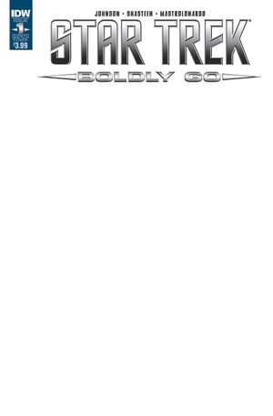 Star Trek: Boldly Go #1 (Blank Sketch Variant)